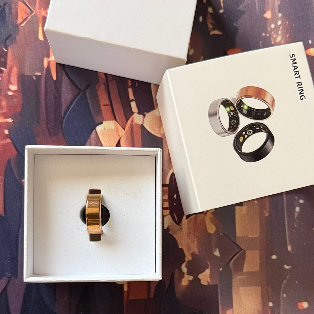 Smart Ring in Gold Color, size 7